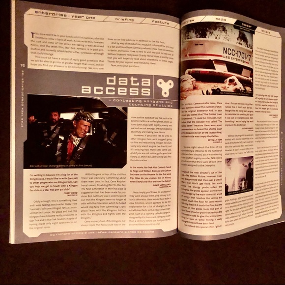 Star Trek Communicator Magazine - Picture 11 of 12